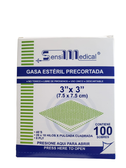 GASA ESTERIL 3X3