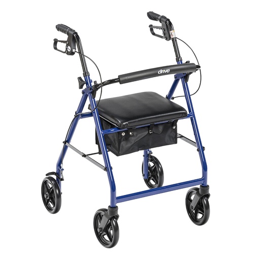 [ROLL] ANDADERA 4 RUEDAS CON ASIENTO (ROLLATOR) 